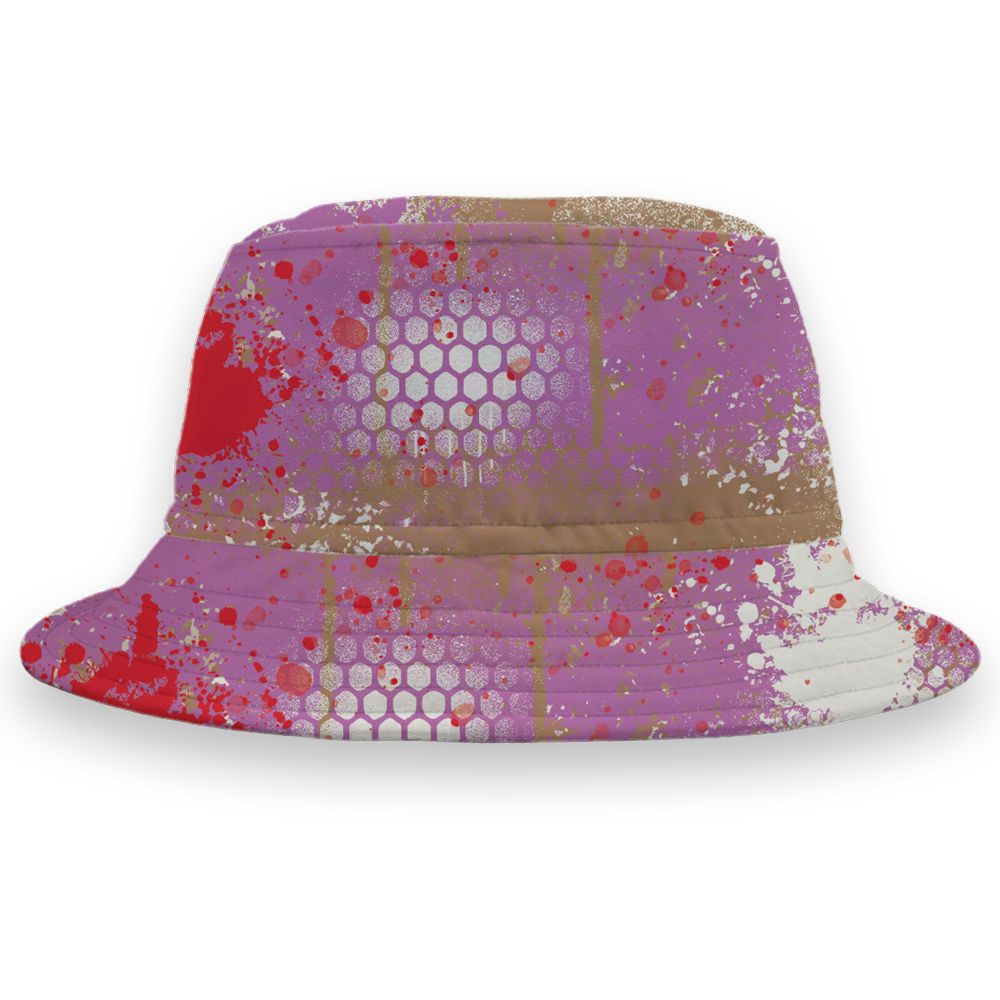 Low-Peanut-Butter-Jelly-5s-NastyJamz-Bucket-Hat-Match-23-Painted-Graffiti