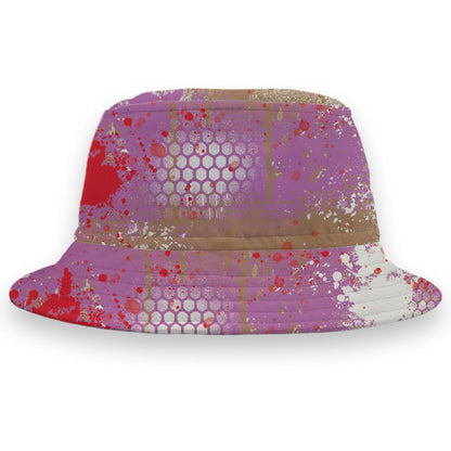 Low-Peanut-Butter-Jelly-5s-NastyJamz-Bucket-Hat-Match-23-Painted-Graffiti