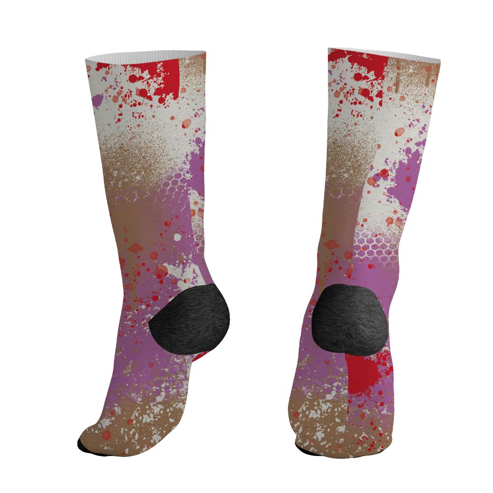 Low-Peanut-Butter-Jelly-5s-NastyJamz-Socks-Match-23-Painted-Graffiti