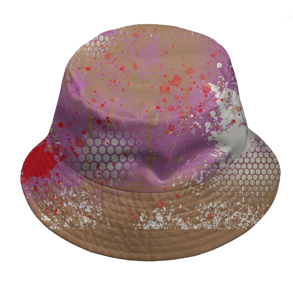 Low-Peanut-Butter-Jelly-5s-NastyJamz-Bucket-Hat-Match-23-Painted-Graffiti