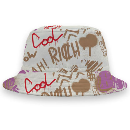Low-Peanut-Butter-Jelly-5s-NastyJamz-Bucket-Hat-Match-Graffiti-King-3D-All-Over-Print-Doodle-Style