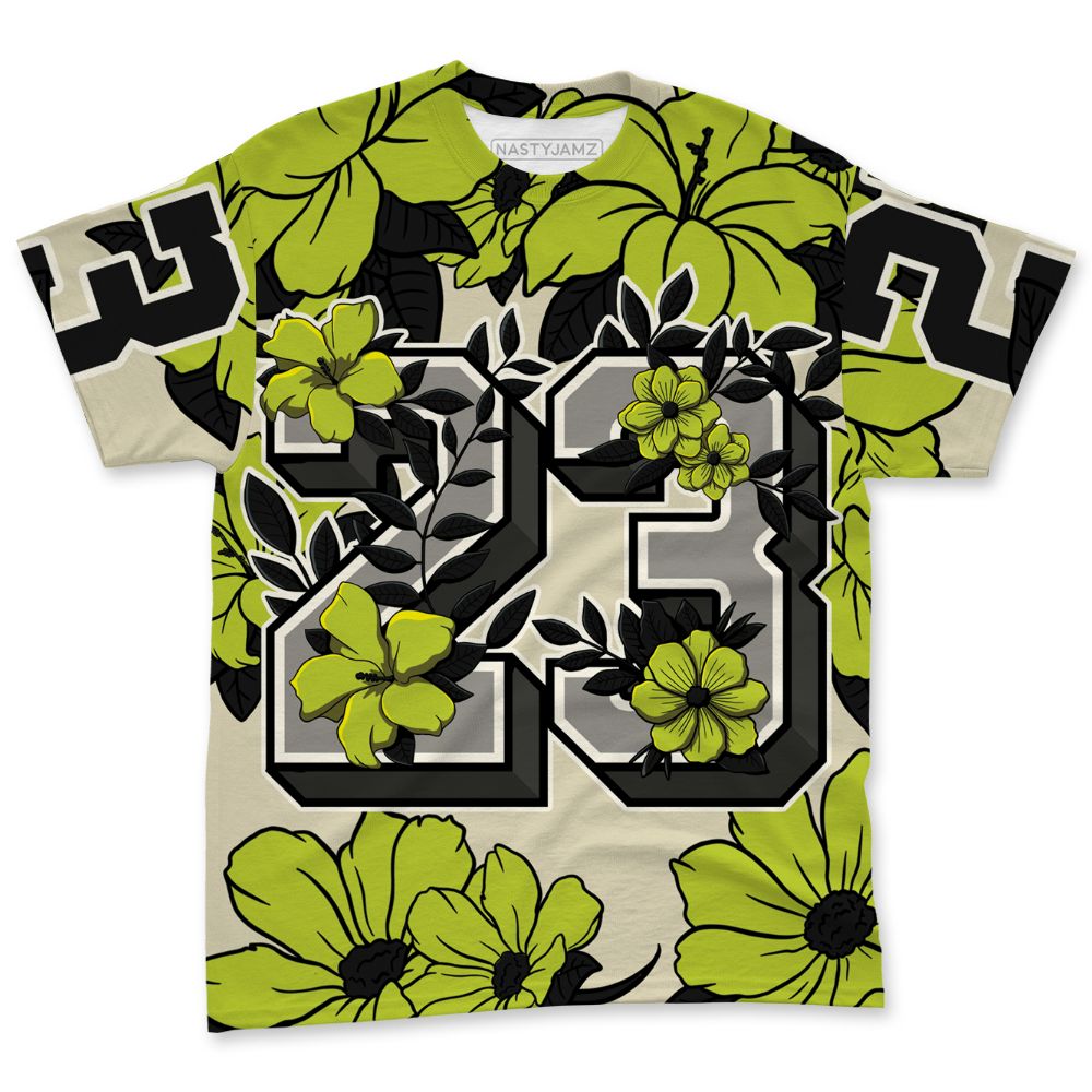 TVSC-Bright-Cactus-NastyJamz-T-Shirt-Match-23-Floral-All-Over-Print-Flower