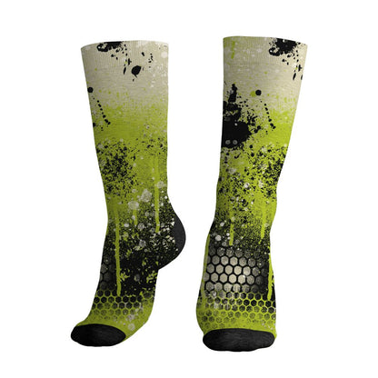 TVSC-Bright-Cactus-NastyJamz-Socks-Match-23-Painted-Graffiti