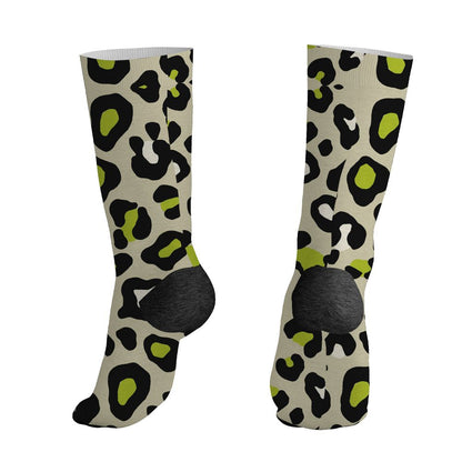TVSC-Bright-Cactus-NastyJamz-Socks-Match-Leopard-Pattern-All-Over-Print