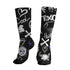 AM-CB-94-Black-Pure-Purple-NastyJamz-Socks-Match-Graffiti-King-All-Over-Print-Doodle-Style