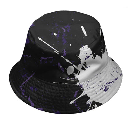 AM-CB-94-Black-Pure-Purple-NastyJamz-Bucket-Hat-Match-Hustle-Move-In-Silence-3D-All-Over-Print