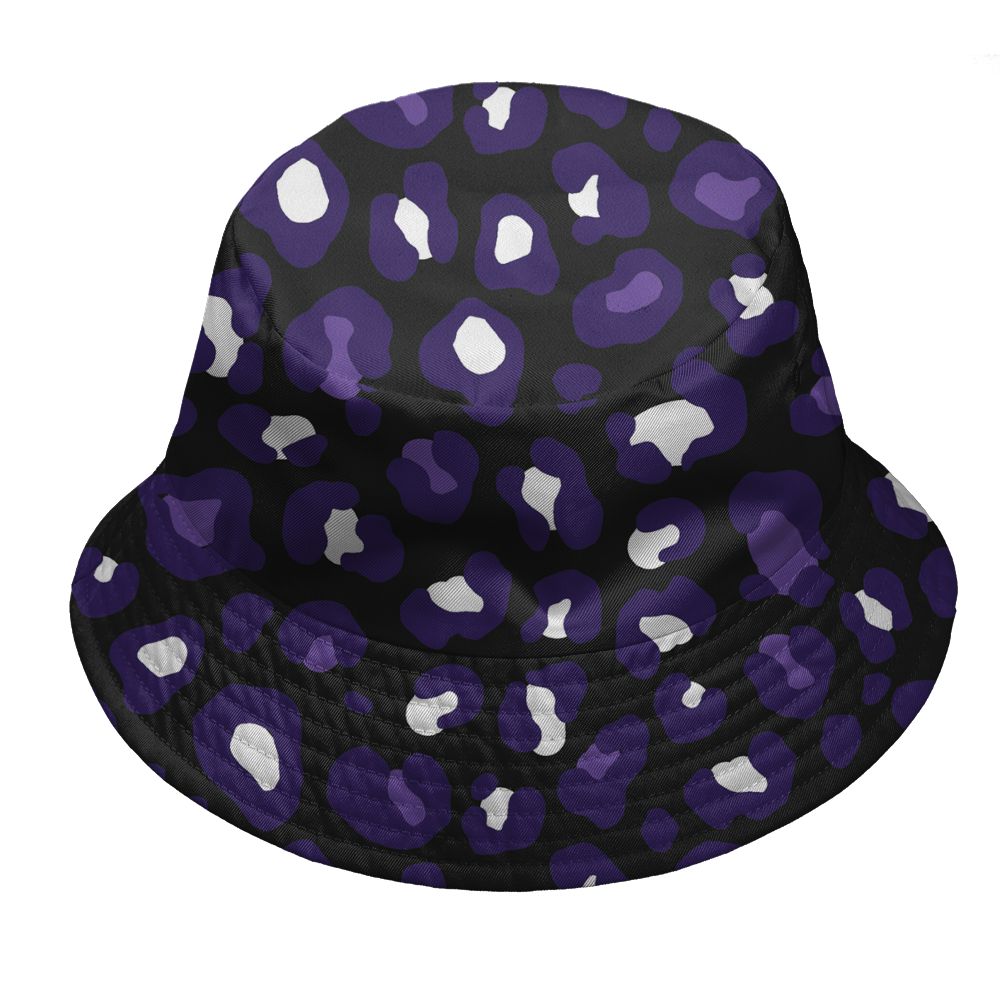 AM-CB-94-Black-Pure-Purple-NastyJamz-Bucket-Hat-Match-Leopard-Pattern-3D-All-Over-Print