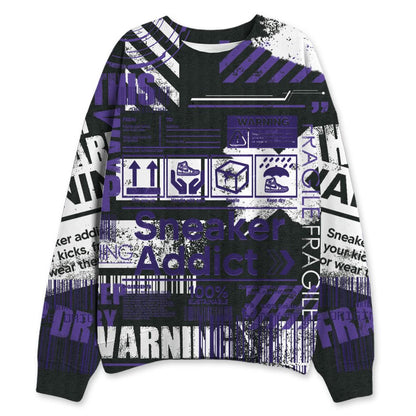 AM-CB-94-Black-Pure-Purple-NastyJamz-Sweatshirt-Match-Sneaker-Addict-All-Over-Print-Warning