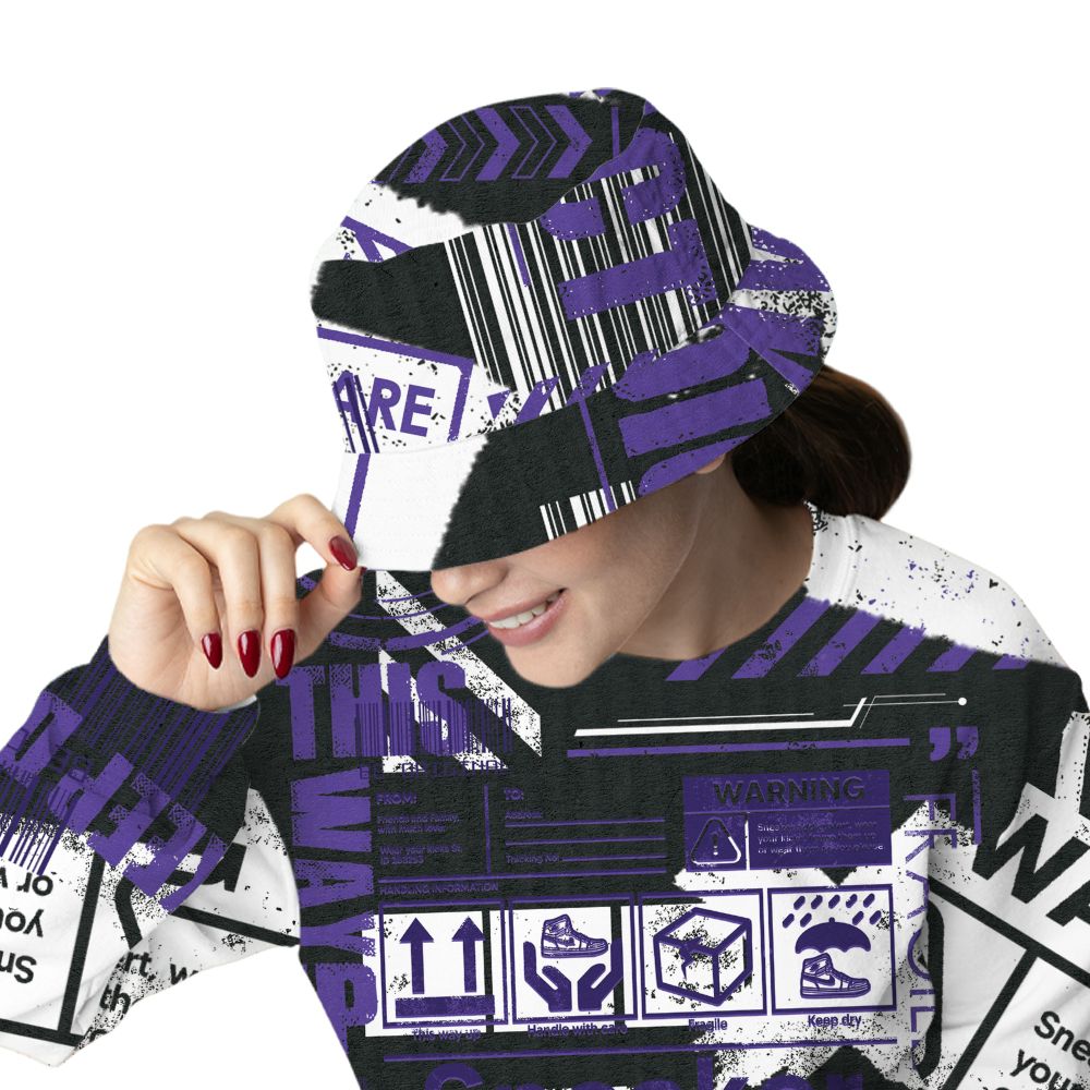 AM-CB-94-Black-Pure-Purple-NastyJamz-Bucket-Hat-Match-Sneaker-Addict-3D-All-Over-Print-Warning