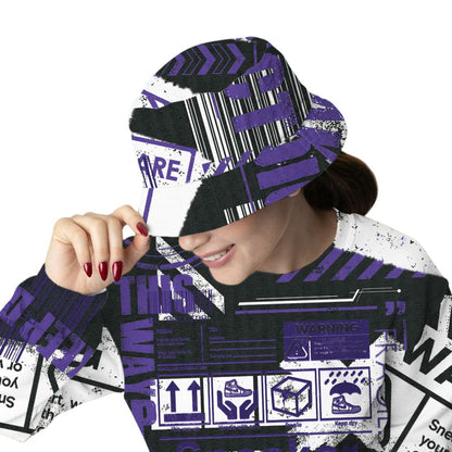 AM-CB-94-Black-Pure-Purple-NastyJamz-Bucket-Hat-Match-Sneaker-Addict-3D-All-Over-Print-Warning