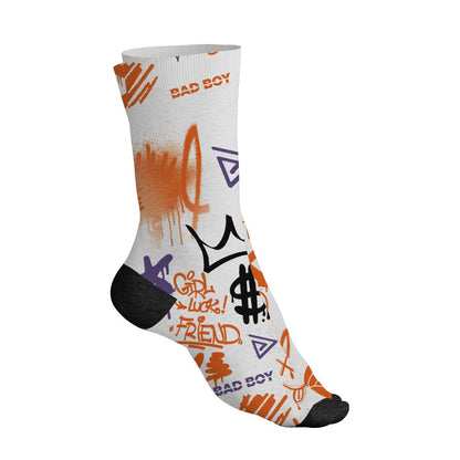 AM-CB-94-Suns-NastyJamz-Socks-Match-Graffiti-King-All-Over-Print-Doodle-Style