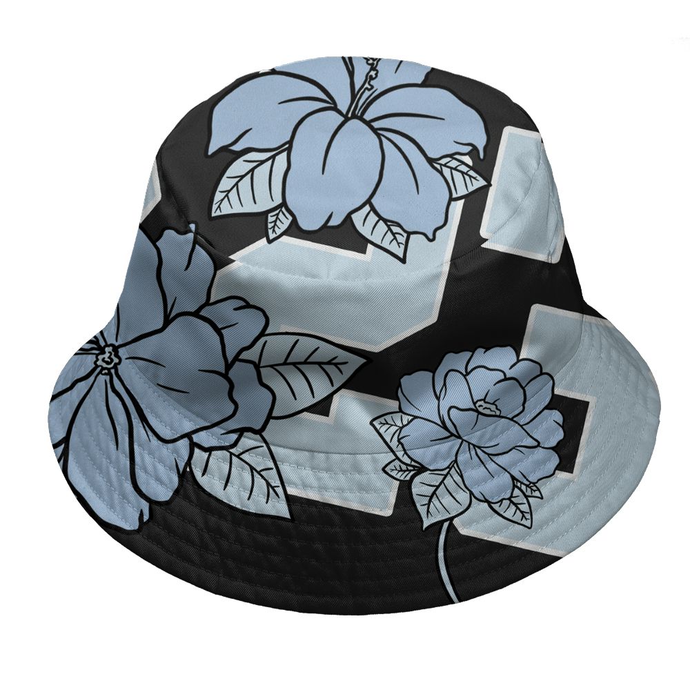 Air-Foamposite-Psychic-Blue-NastyJamz-Bucket-Hat-Match-23-Floral-3D-All-Over-Print-Flower
