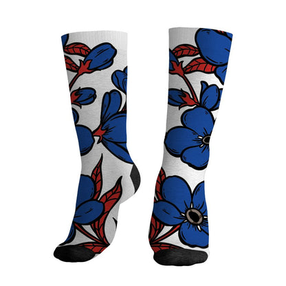 Seoul 2.0 3s NastyJamz Socks Match 23 Sneaker All-Over Print