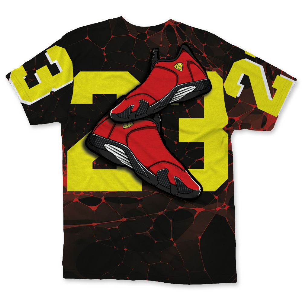 Ferrari-14s-NastyJamz-T-Shirt-Match-23-Sneaker-All-Over-Print