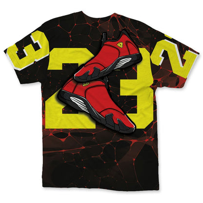 Ferrari-14s-NastyJamz-T-Shirt-Match-23-Sneaker-All-Over-Print