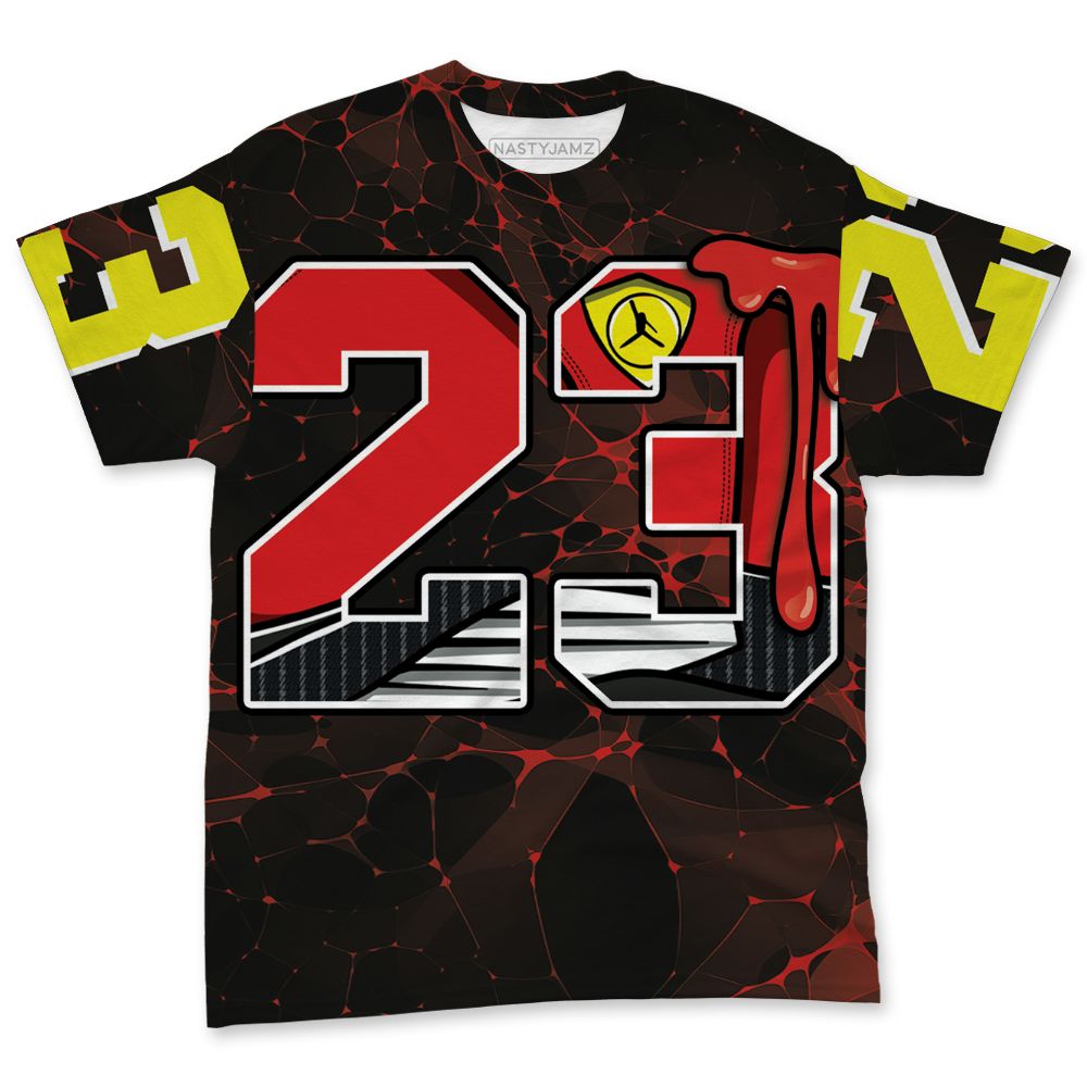 Ferrari-14s-NastyJamz-T-Shirt-Match-23-Sneaker-All-Over-Print