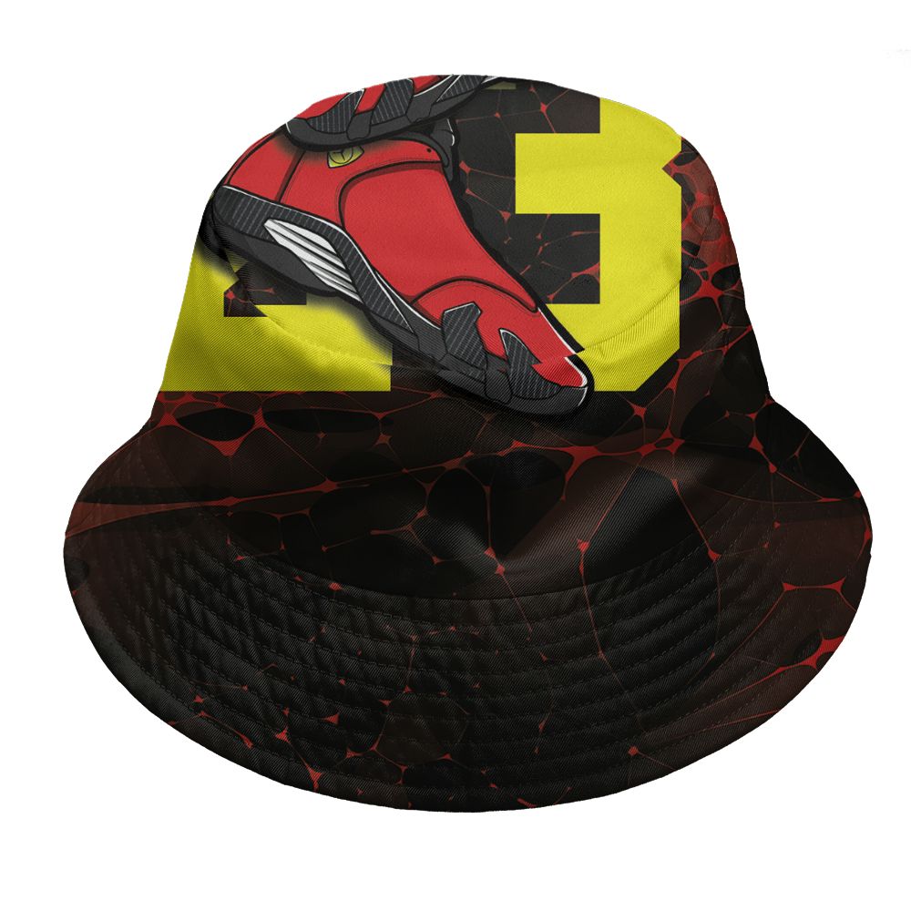 Ferrari-14s-NastyJamz-Bucket-Hat-Match-23-Sneaker-3D-All-Over-Print