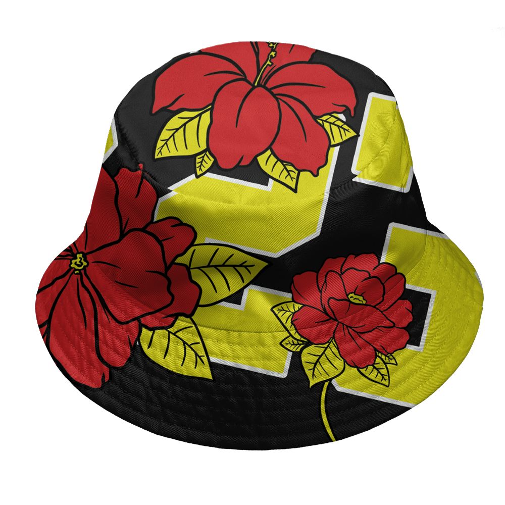 Ferrari-14s-NastyJamz-Bucket-Hat-Match-23-Floral-3D-All-Over-Print-Flower