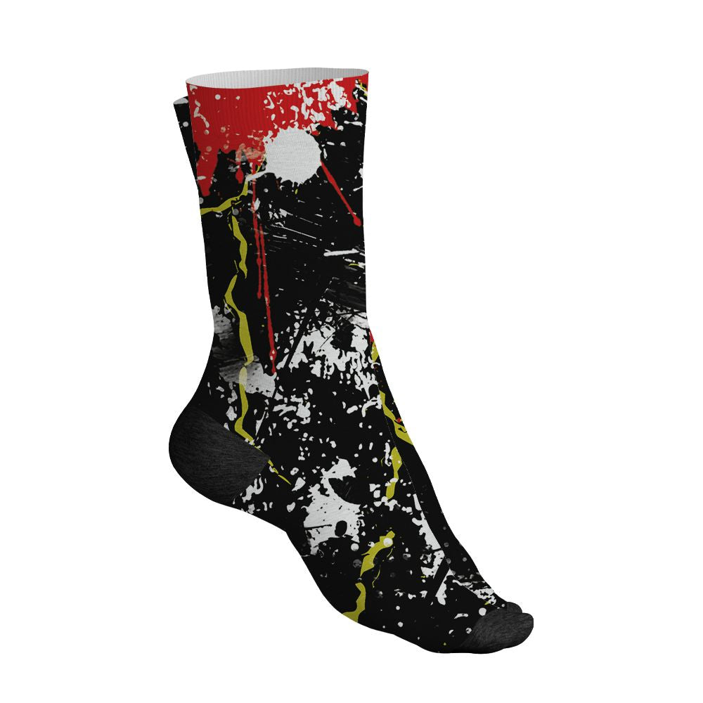 Ferrari-14s-NastyJamz-Socks-Match-Hustle-Move-In-Silence-All-Over-Print