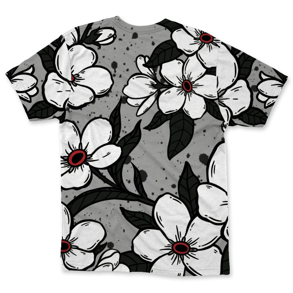 White-Cement-4s-NastyJamz-T-Shirt-Match-Forget-Me-Not-All-Over-Print-Bloom