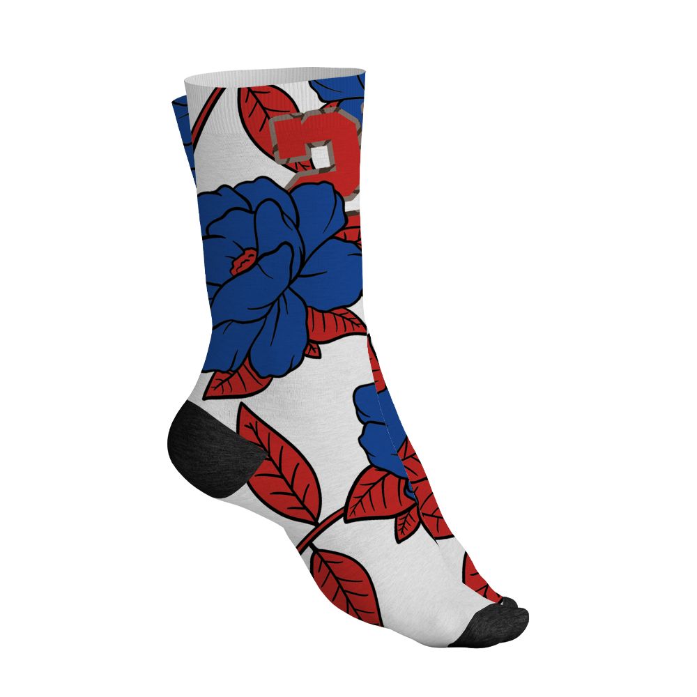 Seoul-2.0-3s-NastyJamz-Socks-Match-23-Floral-All-Over-Print-Flower