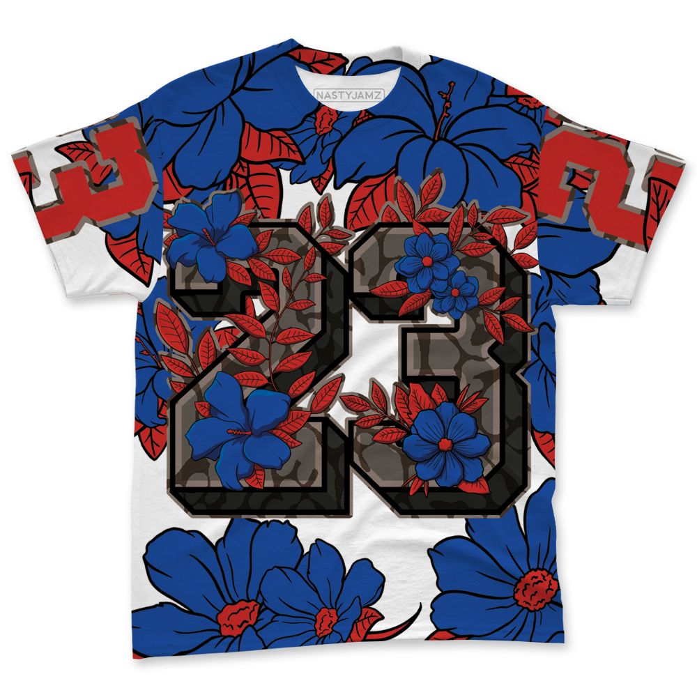 Seoul-2.0-3s-NastyJamz-T-Shirt-Match-23-Floral-All-Over-Print-Flower