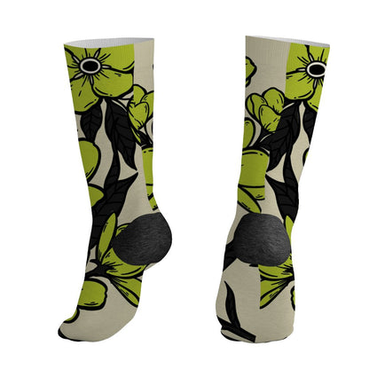 TVSC Bright Cactus NastyJamz Socks Match Forget Me Not All-Over Print Bloom