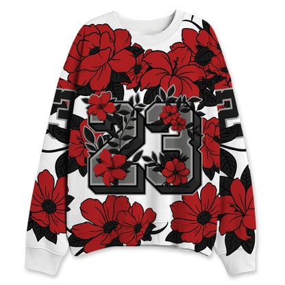 AM-Uptempo-Bulls-NastyJamz-Sweatshirt-Match-23-Floral-All-Over-Print-Flower