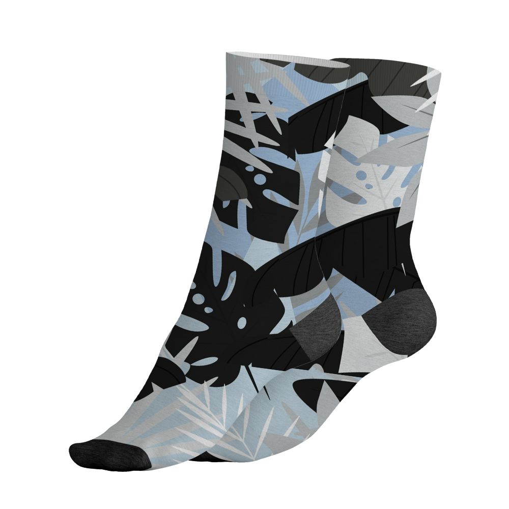 Air-Foamposite-Psychic-Blue-NastyJamz-Socks-Match-Custom-23-Leopard-All-Over-Print