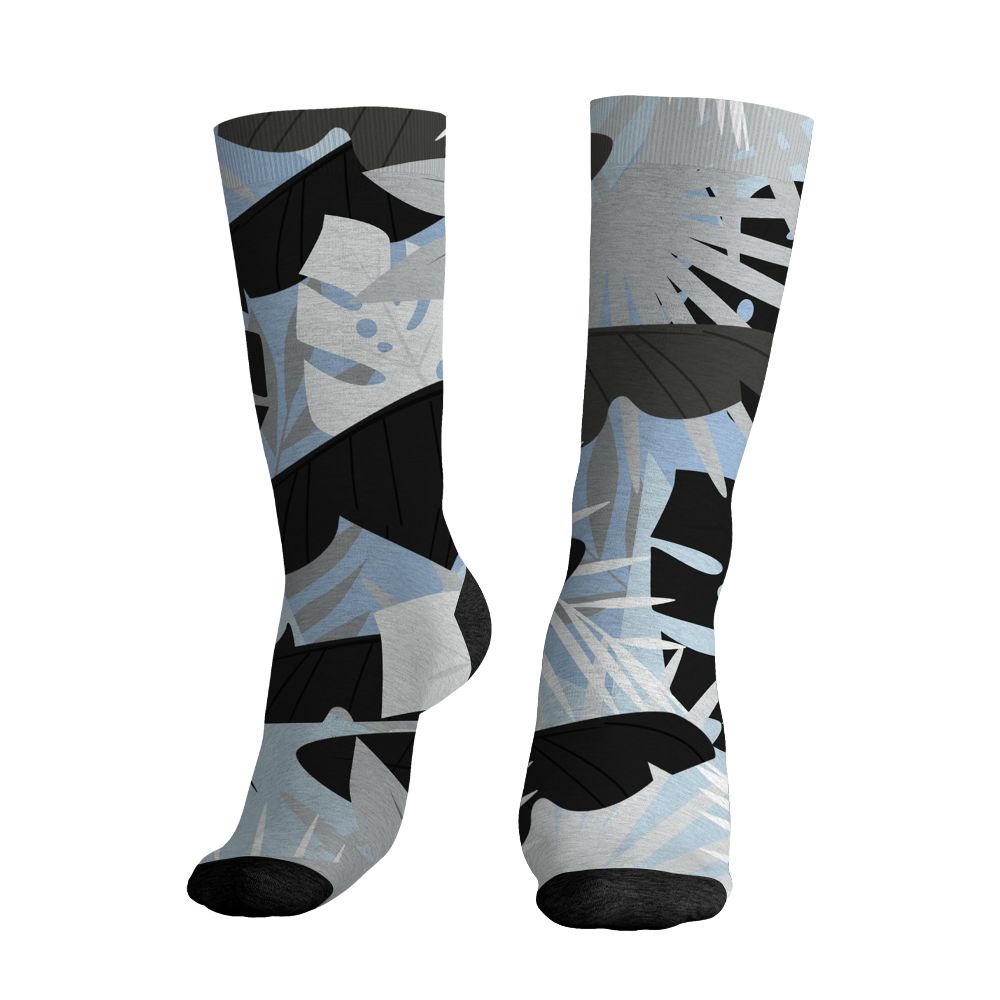 Air-Foamposite-Psychic-Blue-NastyJamz-Socks-Match-Custom-23-Leopard-All-Over-Print