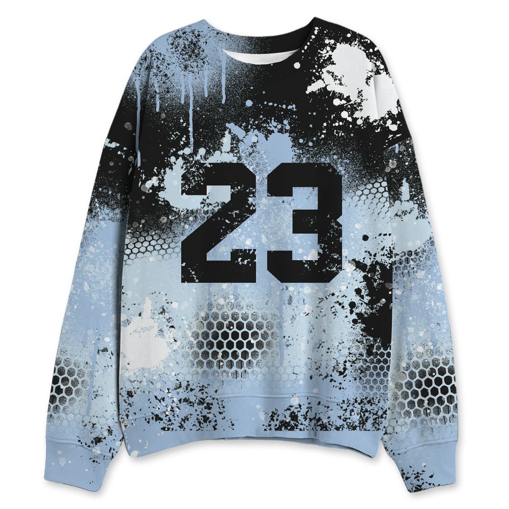 Air-Foamposite-Psychic-Blue-NastyJamz-Sweatshirt-Match-23-Painted-Graffiti