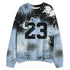 Air-Foamposite-Psychic-Blue-NastyJamz-Sweatshirt-Match-23-Painted-Graffiti