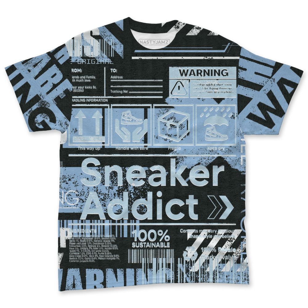 Air-Foamposite-Psychic-Blue-NastyJamz-T-Shirt-Match-Sneaker-Addict-All-Over-Print-Warning