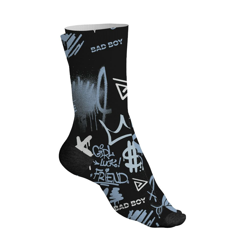 Air-Foamposite-Psychic-Blue-NastyJamz-Socks-Match-Graffiti-King-All-Over-Print-Doodle-Style