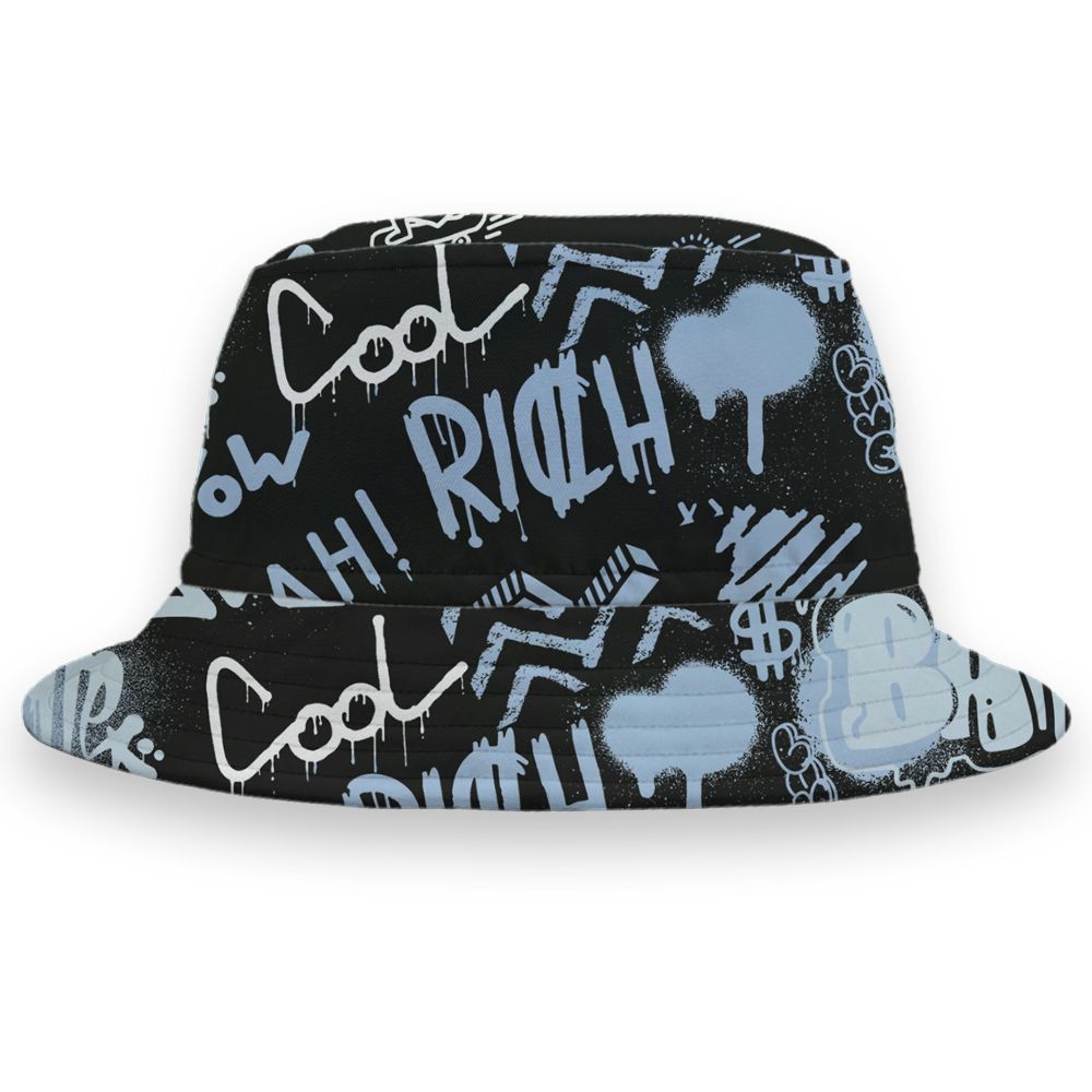 Air-Foamposite-Psychic-Blue-NastyJamz-Bucket-Hat-Match-Graffiti-King-3D-All-Over-Print-Doodle-Style