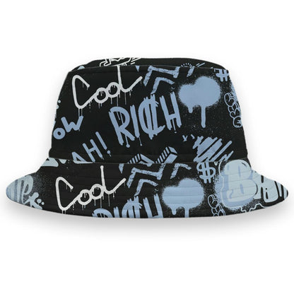 Air-Foamposite-Psychic-Blue-NastyJamz-Bucket-Hat-Match-Graffiti-King-3D-All-Over-Print-Doodle-Style
