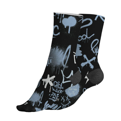 Air-Foamposite-Psychic-Blue-NastyJamz-Socks-Match-Graffiti-King-All-Over-Print-Doodle-Style