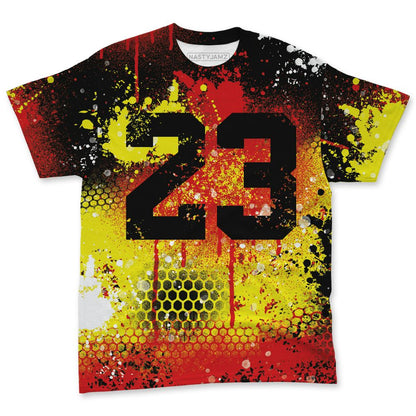 Ferrari-14s-NastyJamz-T-Shirt-Match-23-Painted-Graffiti