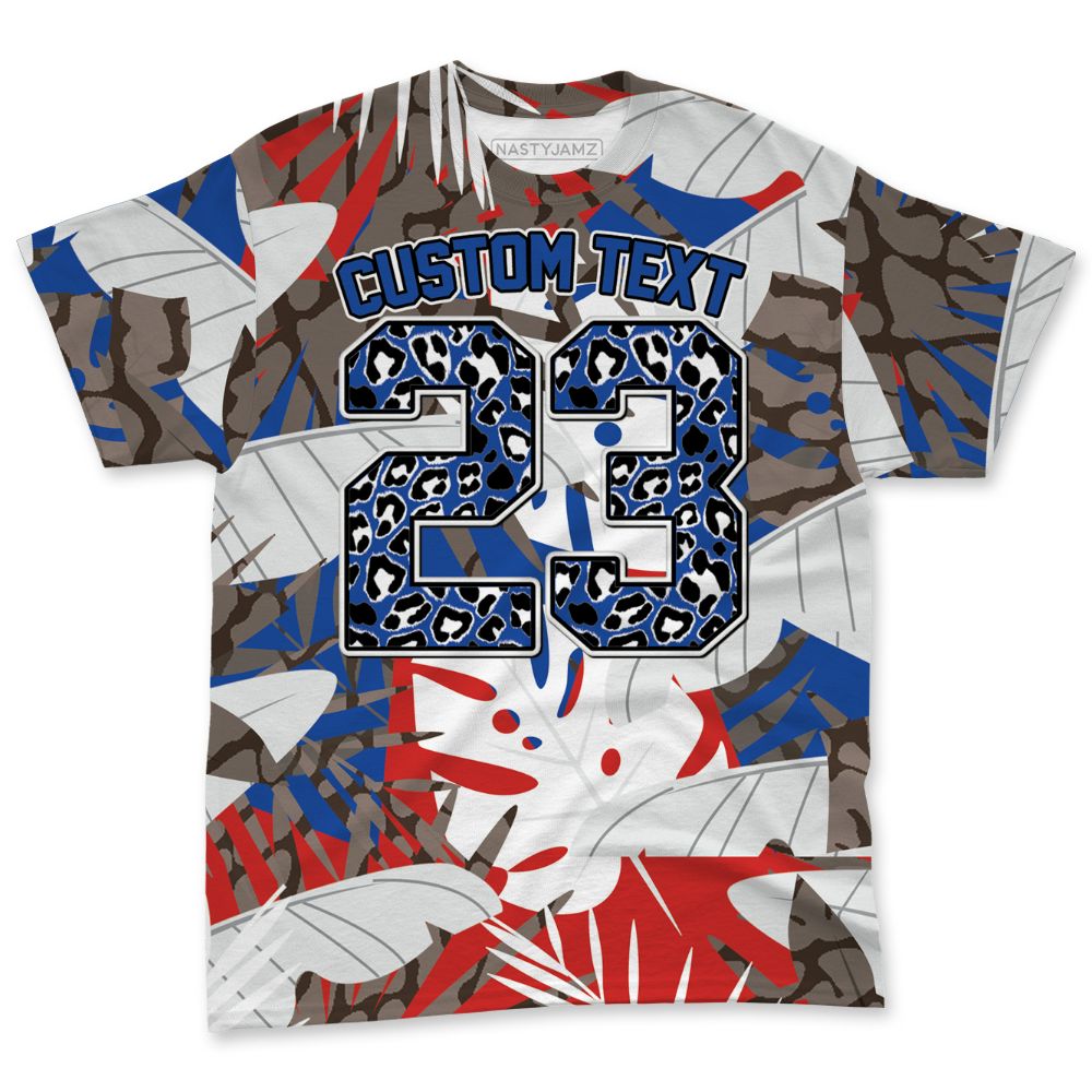 Seoul-2.0-3s-NastyJamz-T-Shirt-Match-Custom-23-Leopard-All-Over-Print