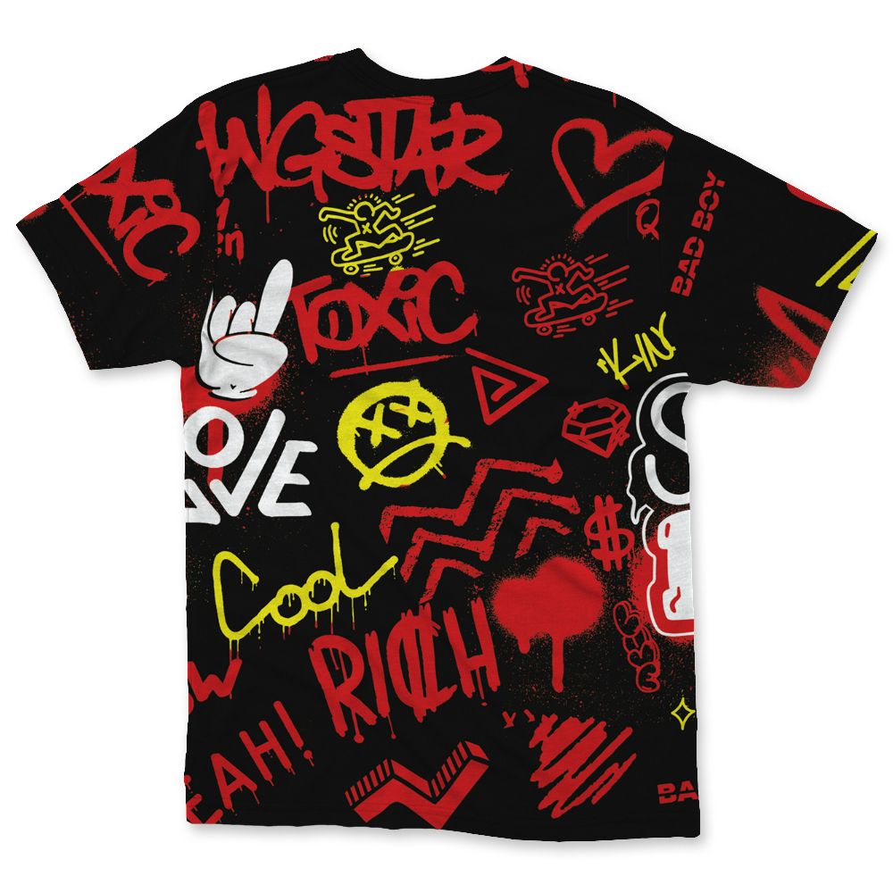 Ferrari-14s-NastyJamz-T-Shirt-Match-Graffiti-King-All-Over-Print-Doodle-Style