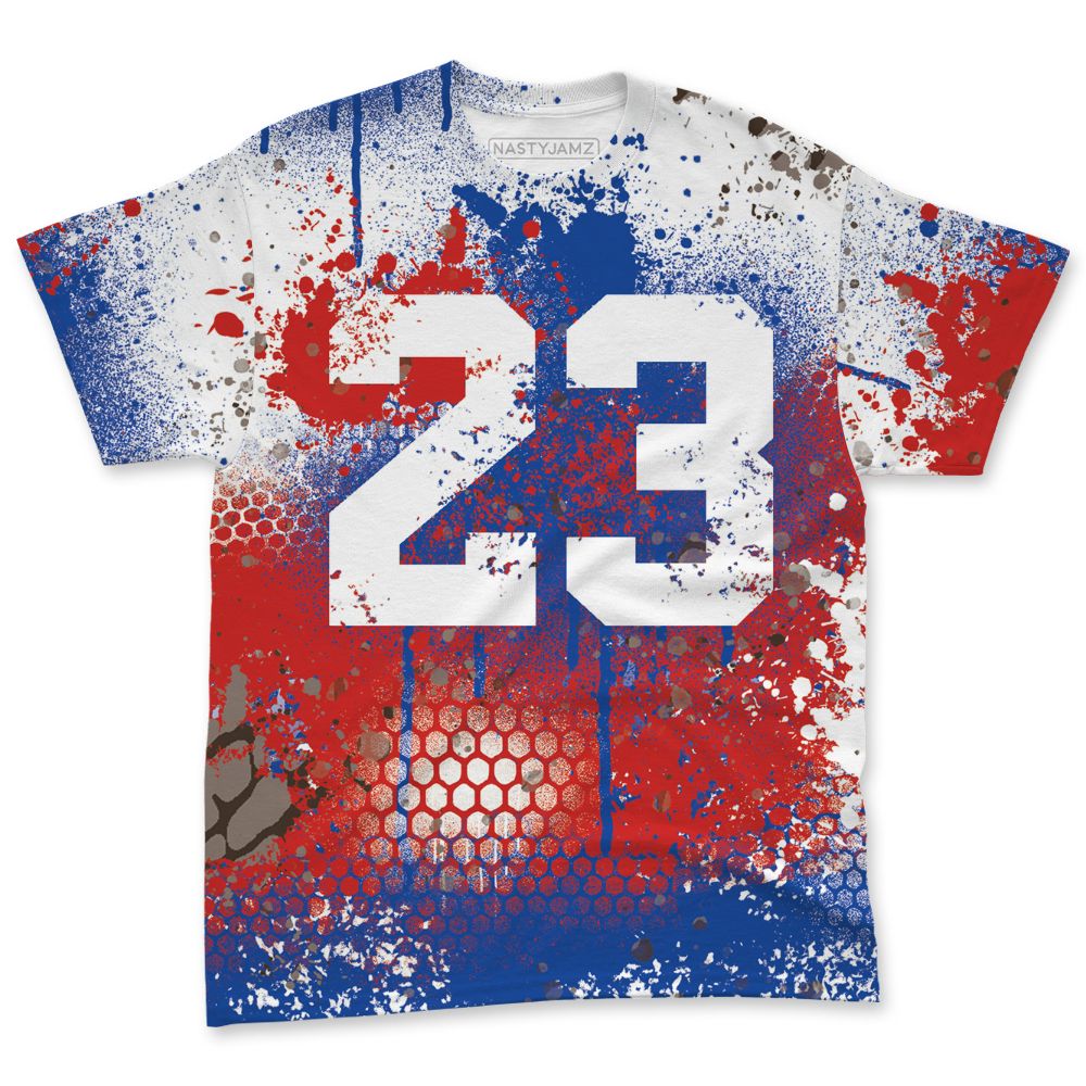 Seoul-2.0-3s-NastyJamz-T-Shirt-Match-23-Painted-Graffiti