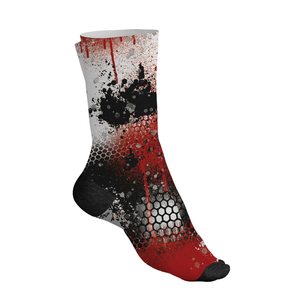 AM-Uptempo-Bulls-NastyJamz-Socks-Match-23-Painted-Graffiti