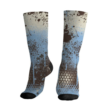 TVSC Zoom Field Jaxx Leche Blue NastyJamz Socks Match Hustle Move In Silence All-Over Print