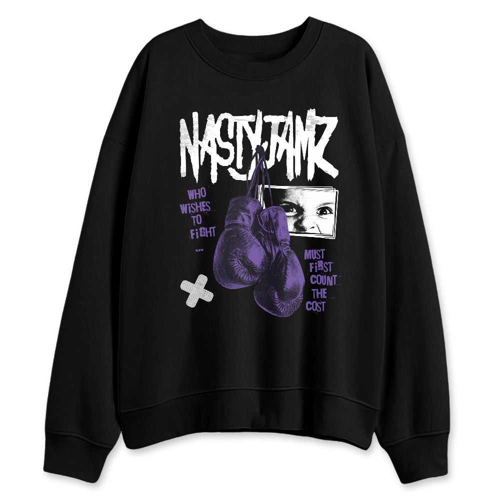 AM-CB-94-Black-Pure-Purple-NastyJamz-Sweatshirt-Match-Fight-Count-Cost