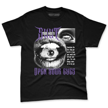AM-CB-94-Black-Pure-Purple-NastyJamz-Premium-T-Shirt-Match-Shut-Your-Mouth