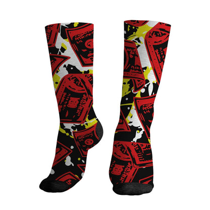 Ferrari-14s-NastyJamz-Socks-Match-Easy-Money-All-Over-Print