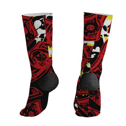 Ferrari-14s-NastyJamz-Socks-Match-Easy-Money-All-Over-Print