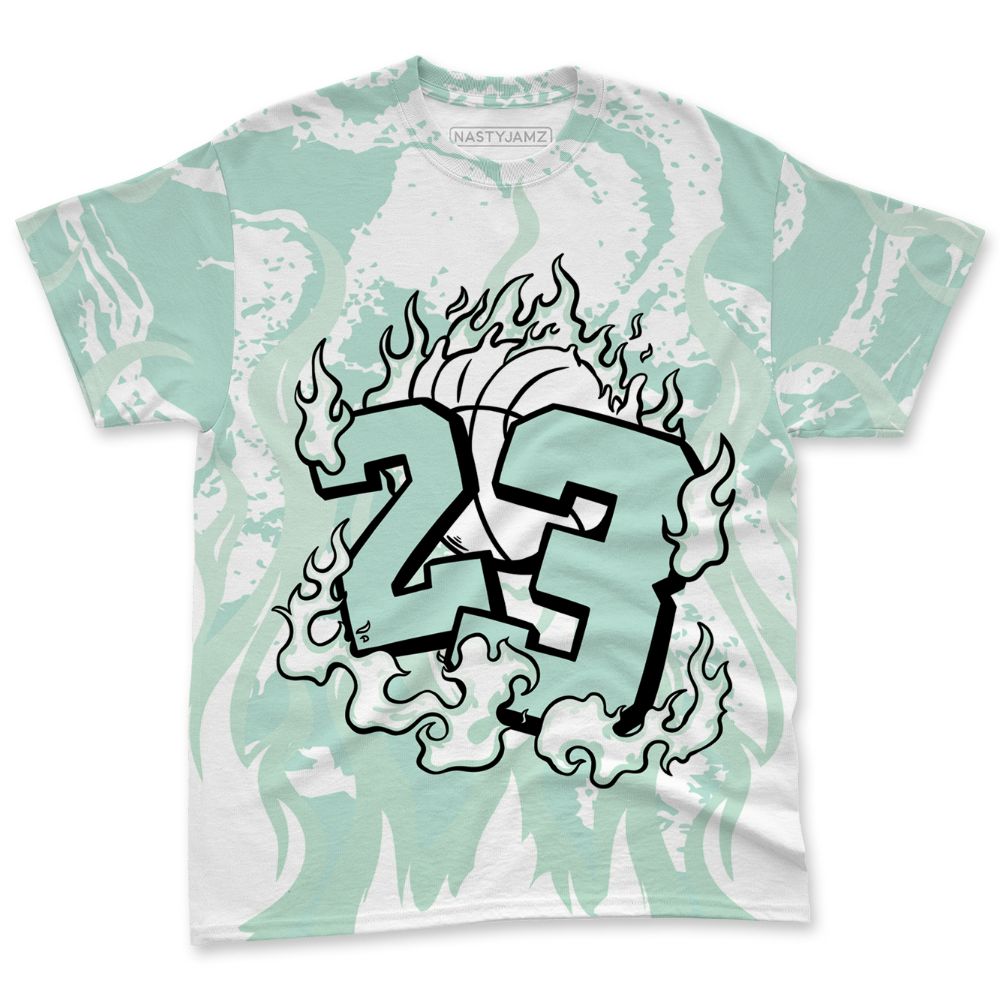 Low-Igloo-11s-NastyJamz-T-Shirt-Match-23-Burning-Fire-All-Over-Print