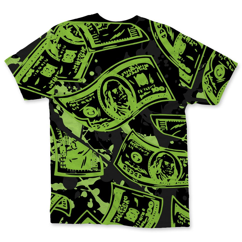 Air-Foamposite-One-Black-Volt-Nasty-T-Shirt-Match-Easy-Money-All-Over-Print
