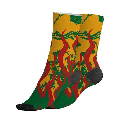 AF-1-Low-Lucky-Green-NastyJamz-Socks-Match-23-Burning-Fire-All-Over-Print